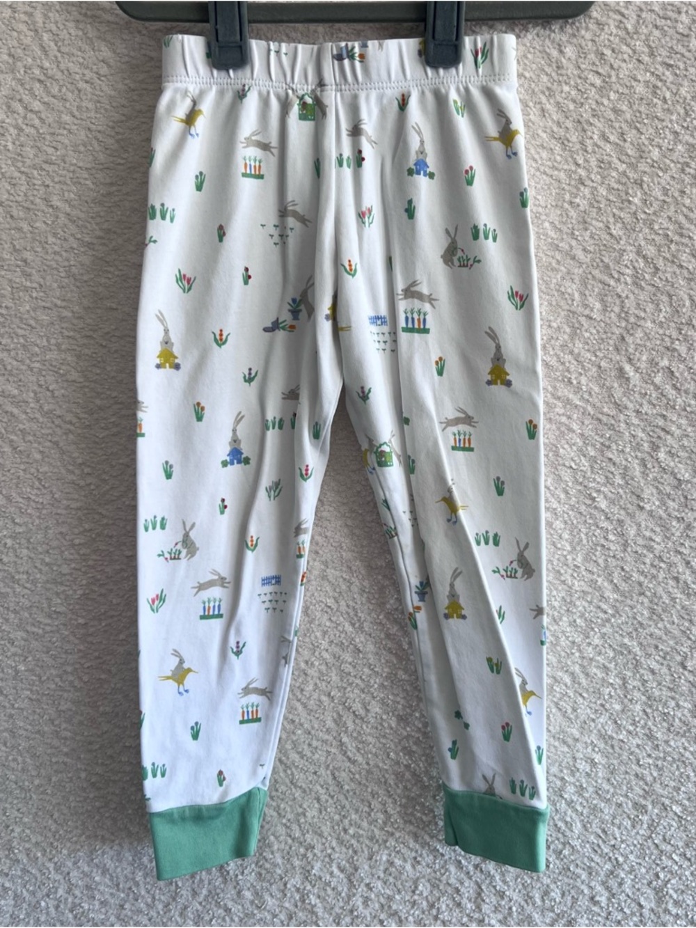 LAKE Infant Pima‎ Cotton Bunnies Spring Pajama Pants Size 4T